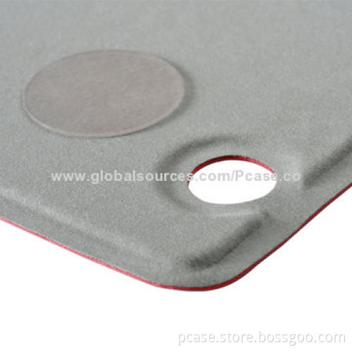 Folio Leather Cases for iPad 2 with Sleep and Wake Up Functions, UV/Rubber Coating